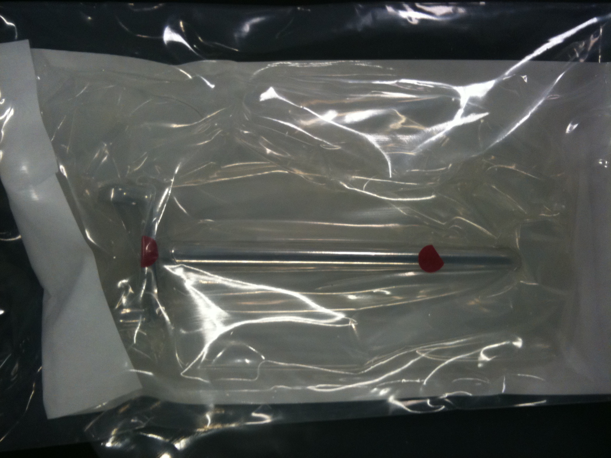 Packed tibial component